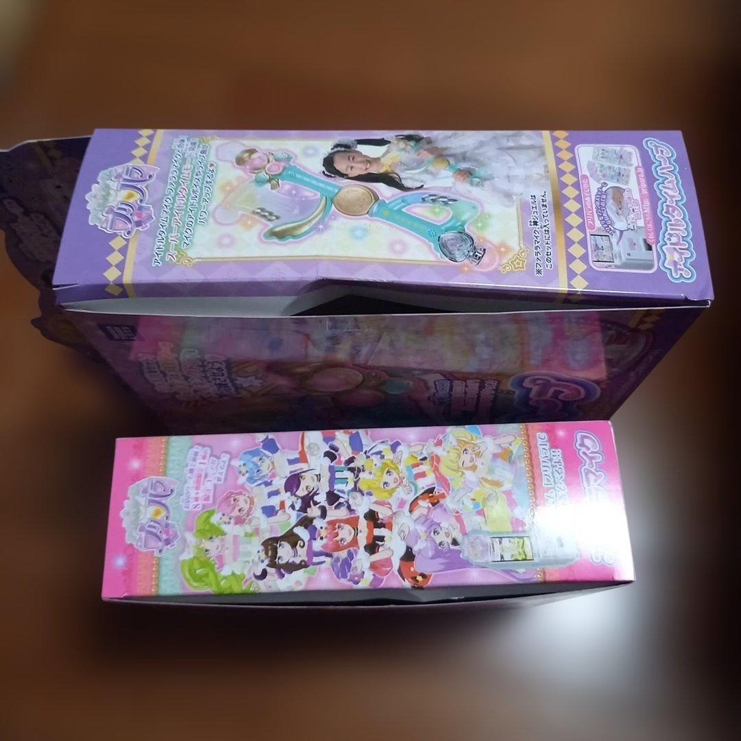 プリパラファララマイク＆アイドルタイムハープ付属品ジュエル限定プロモドリチケ付き