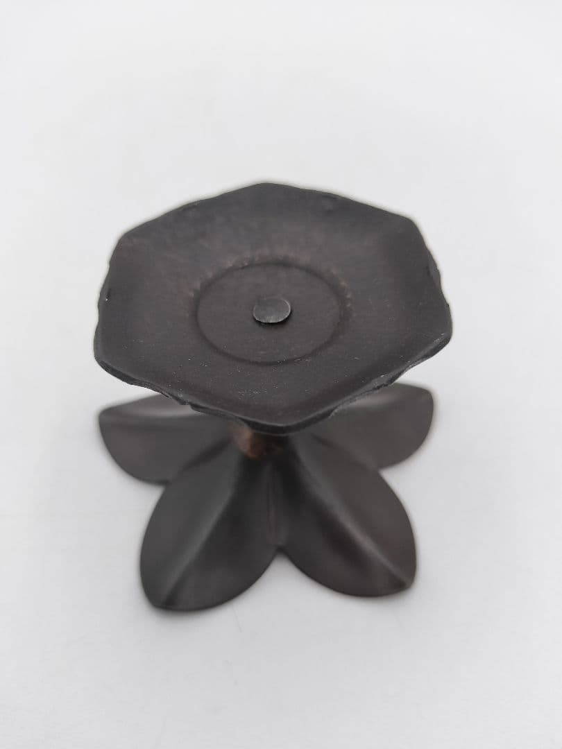 b258 【新品・未使用】蓋置 嵌金 突羽根 和田美之助 木箱 茶道具