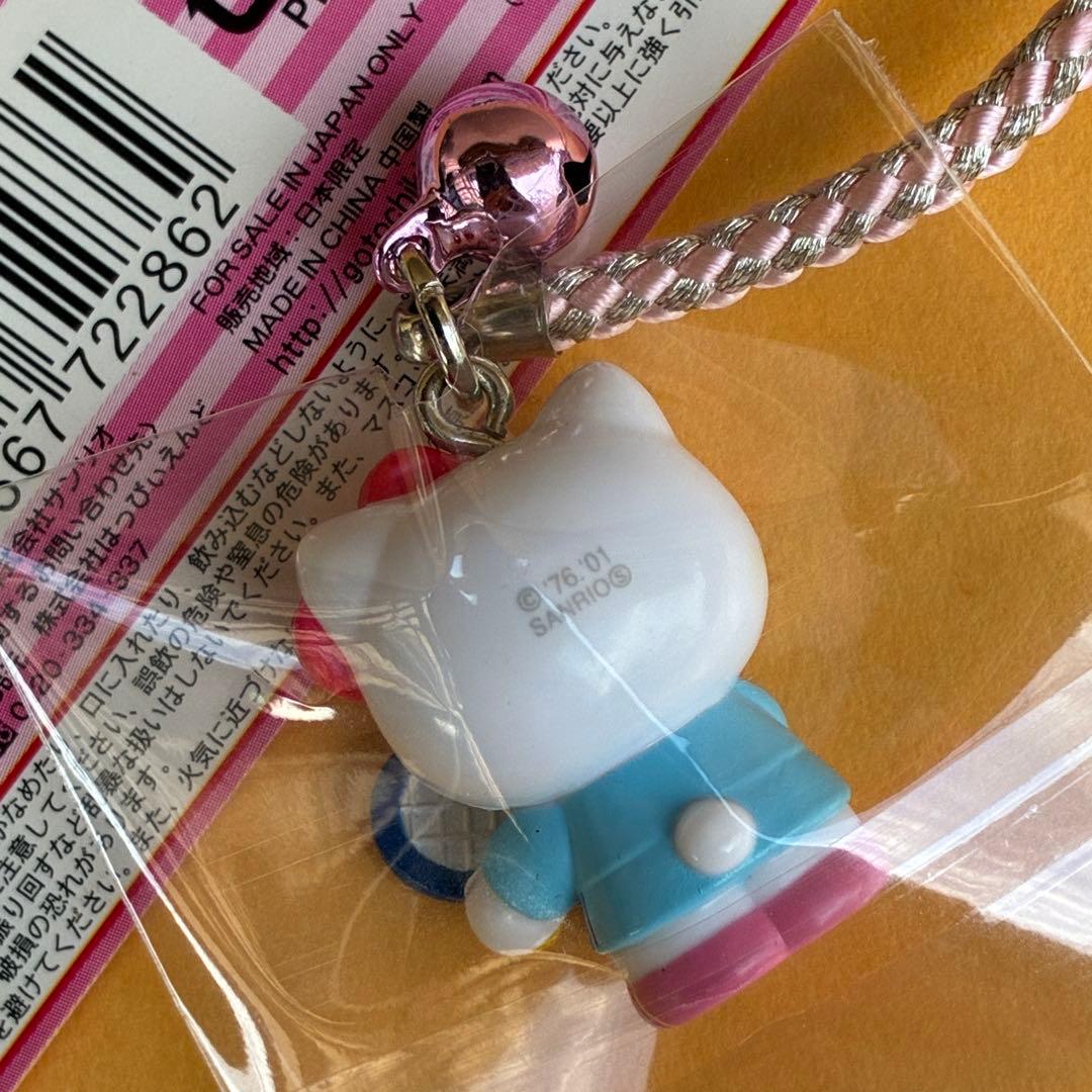 ★激レア★体育会系 テニス部 ストラップ 根付★ご当地キティ ハローキティ 希少