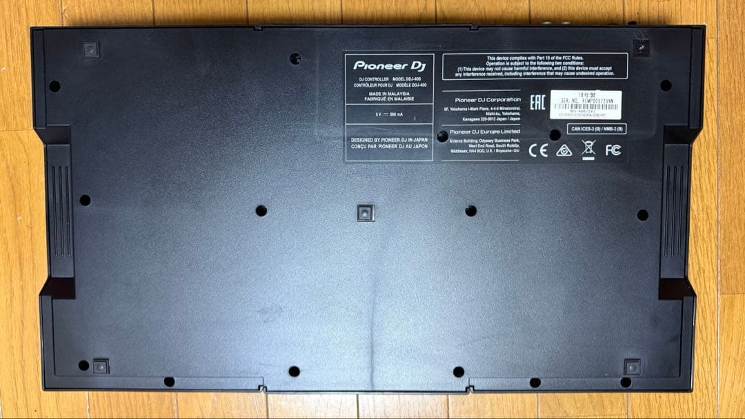 Pioneer DDJ-400 DJコントローラー（箱・説明書なし）動作良好