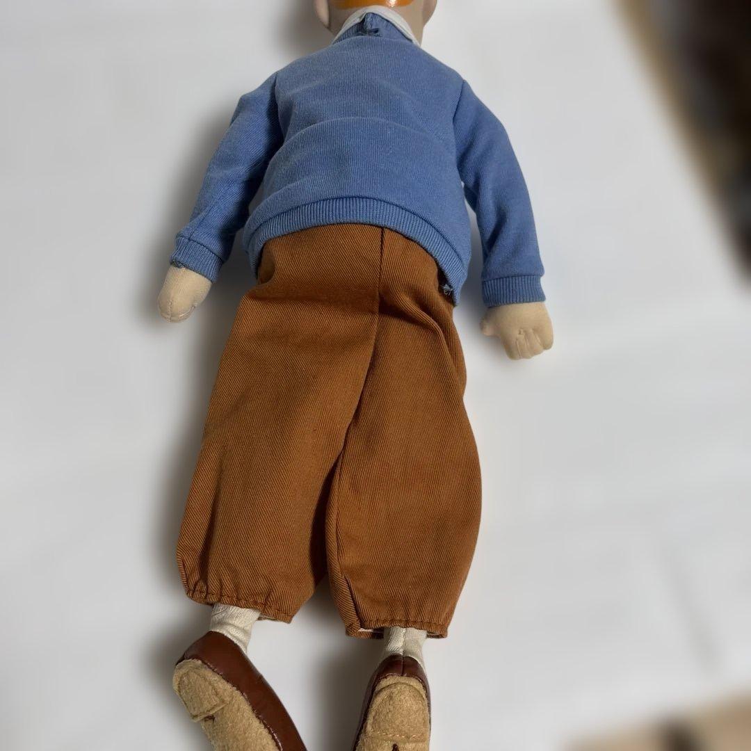 TINTINの冒険 タンタンとミルーのぬいぐるみとロケット