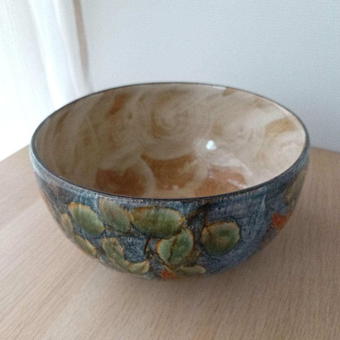 清水焼 陶葊窯 陶あん 色絵付 大鉢 京焼 土渕陶葊 菓子鉢 茶道 希少