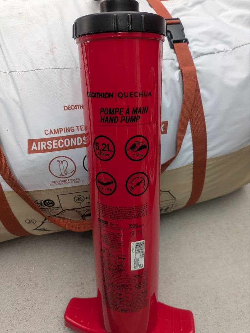 Quechua XL テント タープ　エアベッド　 ポンプセット