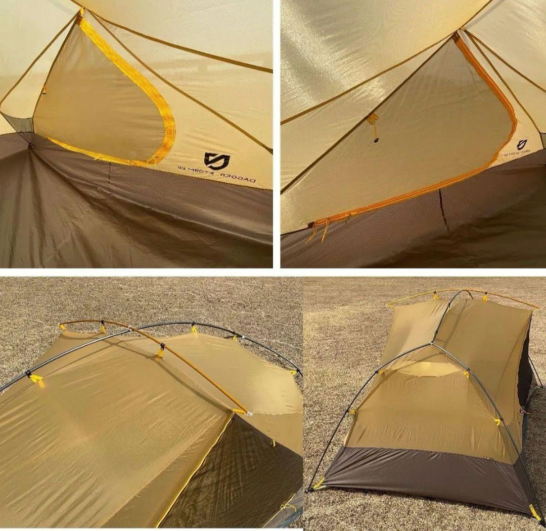 NEMO ニーモ ダガーストーム2P フットプリント付き