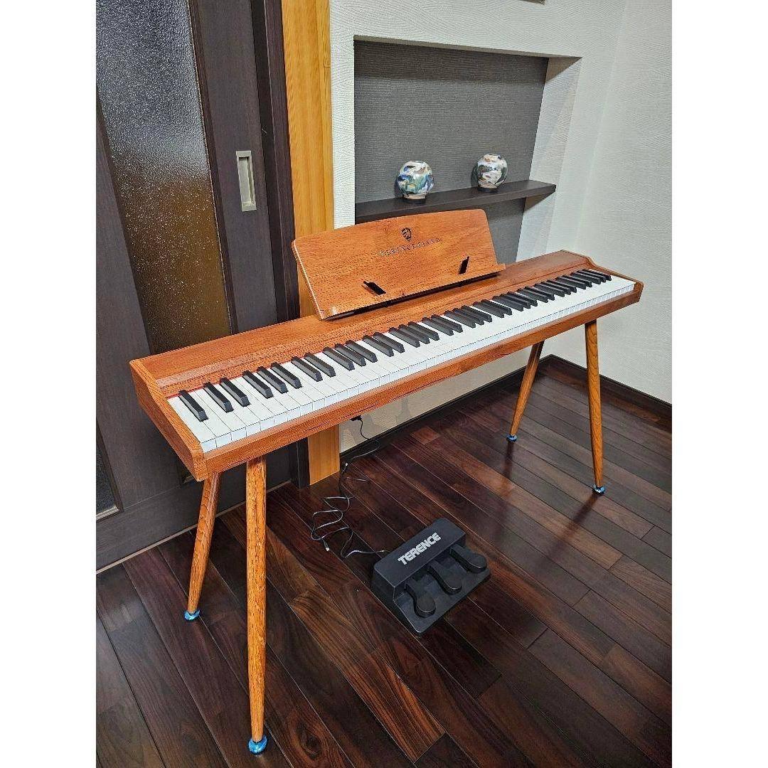 TERENCE 電子ピアノ 88鍵 カウンターウェイト鍵盤 木製 20W3ペダル