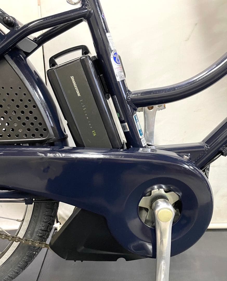 1年保証 送料無料　ブリヂストン　ハイディ2 26インチ　紺　電動アシスト自転車