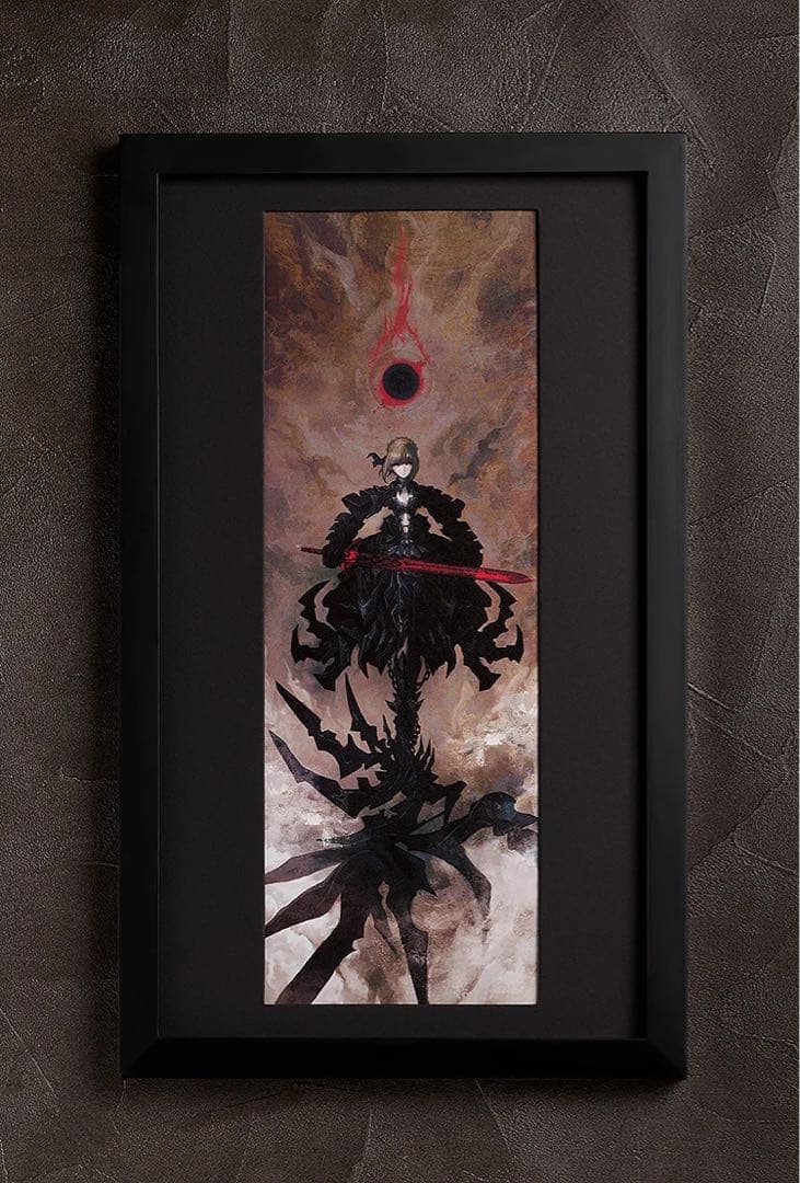 再販版　セイバーオルタ huke コラボパッケージ　複製原画付き　fate