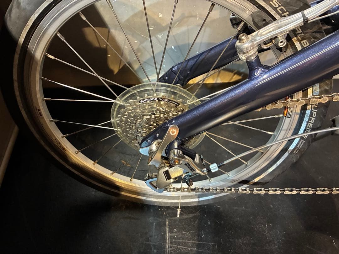 J17 中古折りたたみ自転車 DAHON muP8 20インチ