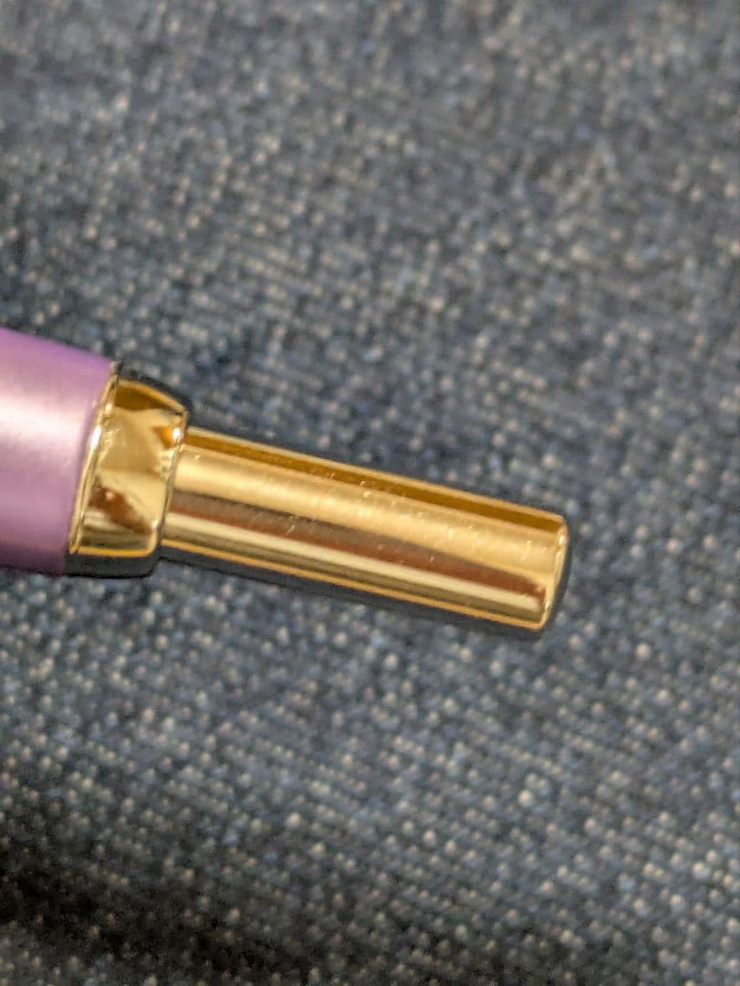 PILOT decimo キャップレス 万年筆 パープル F 18K750 刻印