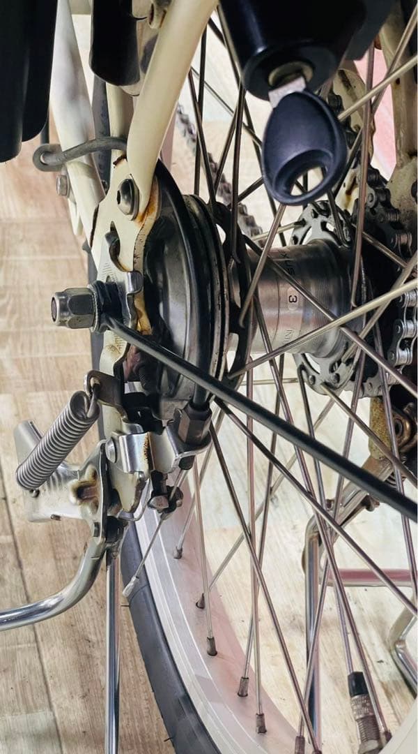 K2390 電動自転車パナソニック子供乗せ 20インチ 送料無料