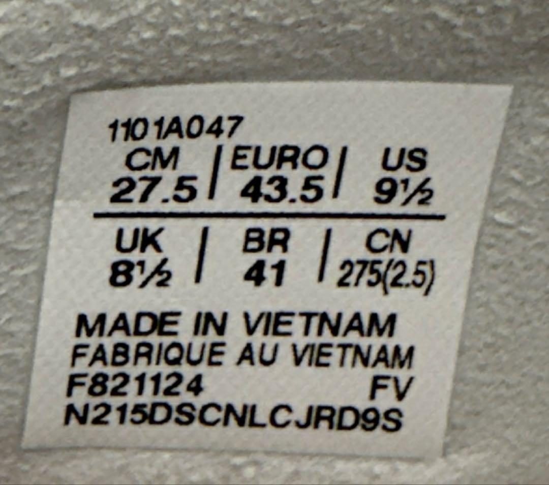 新品未使用！asics アシックス DSライト X-FLY 5 白 27.5