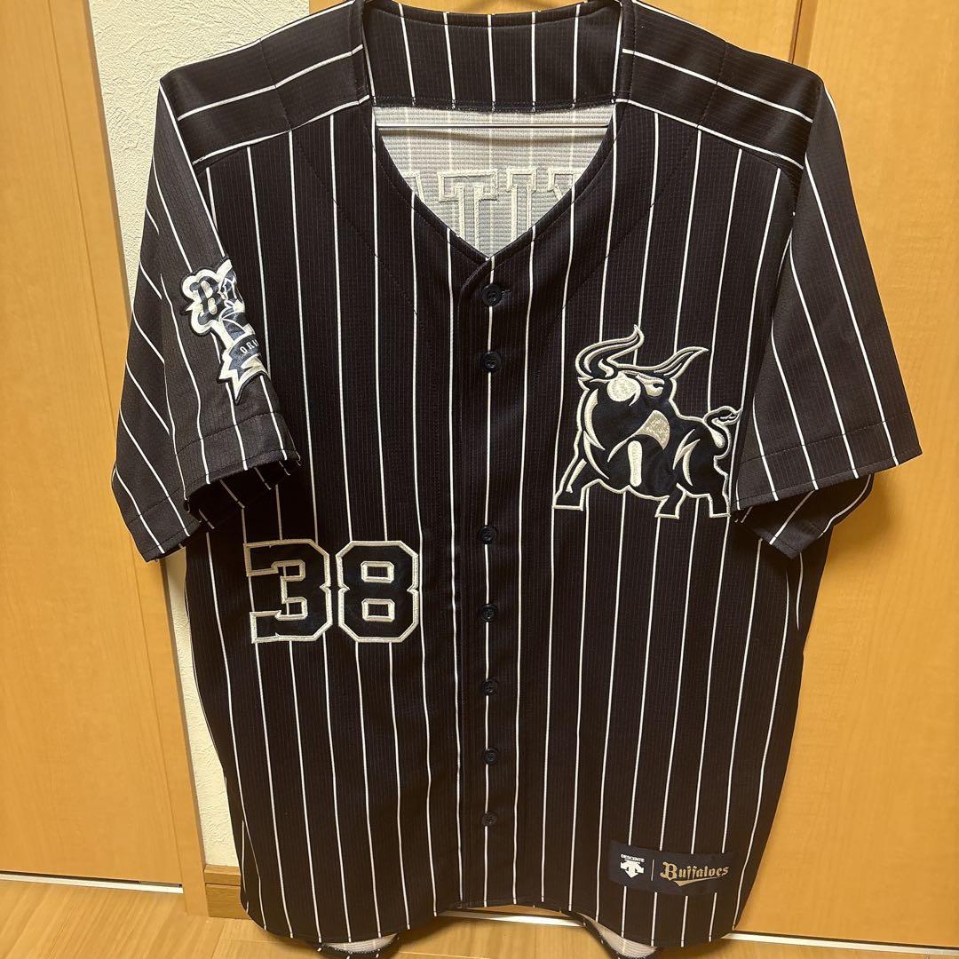 オリックスバファローズ　来田涼斗　2020年　サードユニフォーム　L