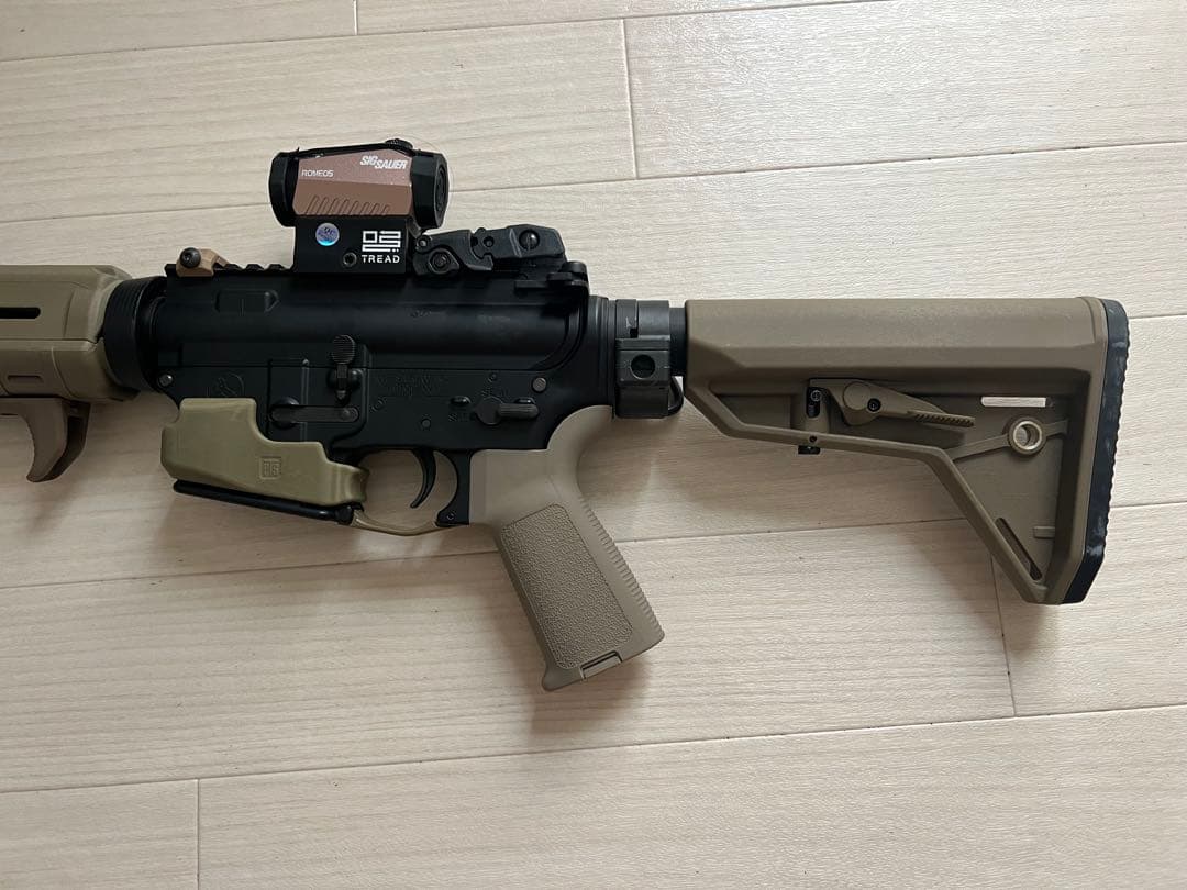 東京マルイ　次世代電動ガン　Ｍ４マグプルカスタム後方配線