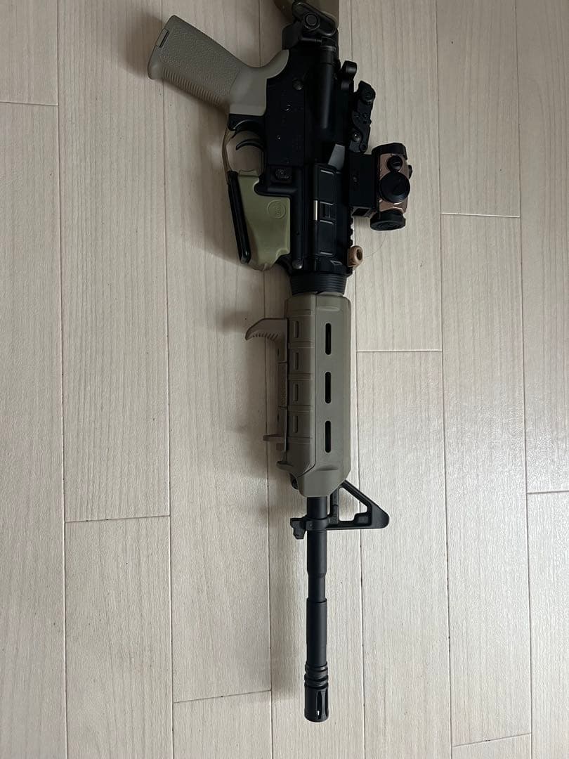 東京マルイ　次世代電動ガン　Ｍ４マグプルカスタム後方配線