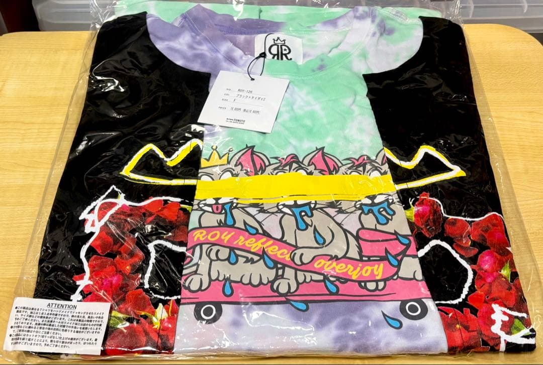 LiSA ROY reflect overjoy ドッキングリメイクTシャツ②