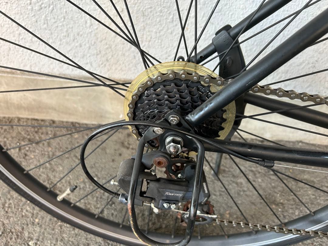 クロスバイク7段変速　名古屋市近郊手渡しのみ名古屋市中村区北区配送無料