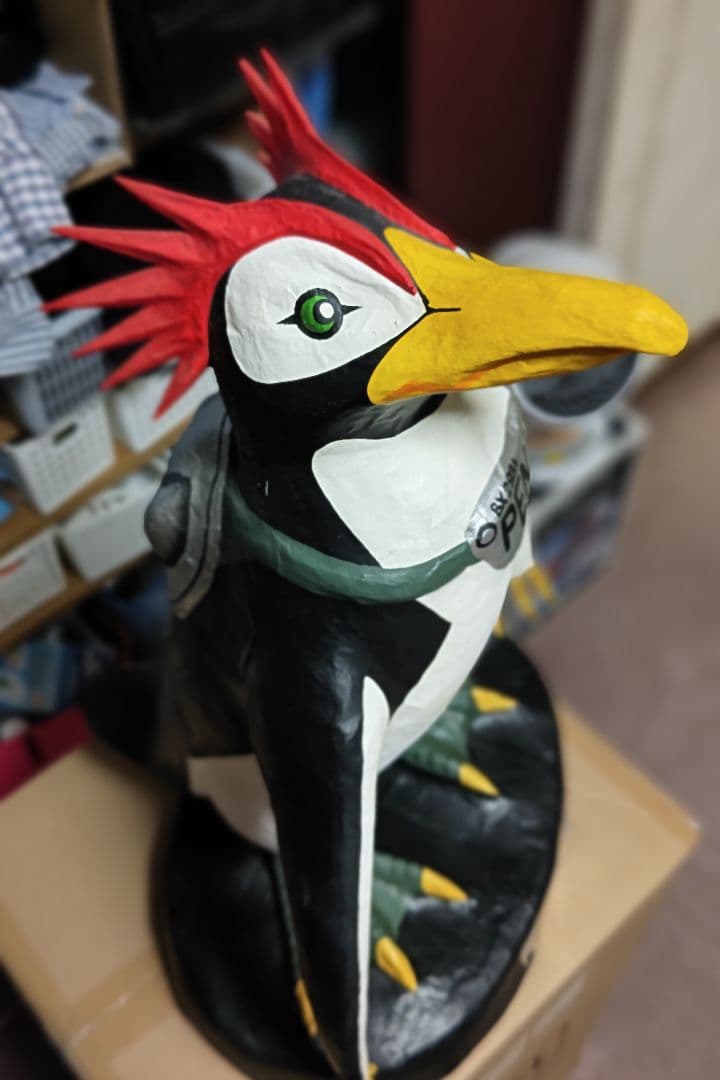 ペーパーマッシュ　エヴァンゲリオン　ペンペンフィギュア