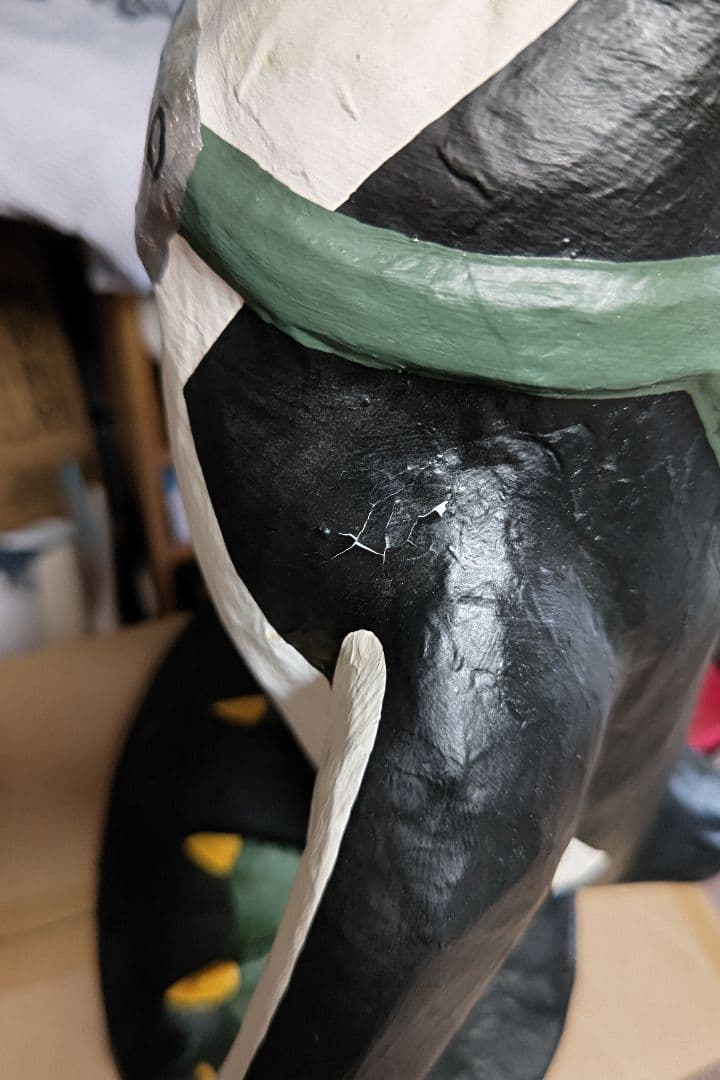 ペーパーマッシュ　エヴァンゲリオン　ペンペンフィギュア