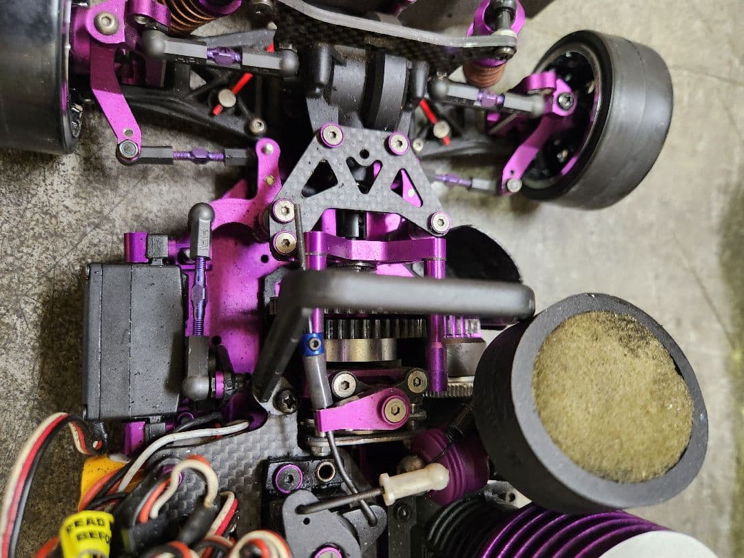 HPIエンジンカー☆HPI ドリフトコンバージョン☆フルセット☆25エンジン搭載