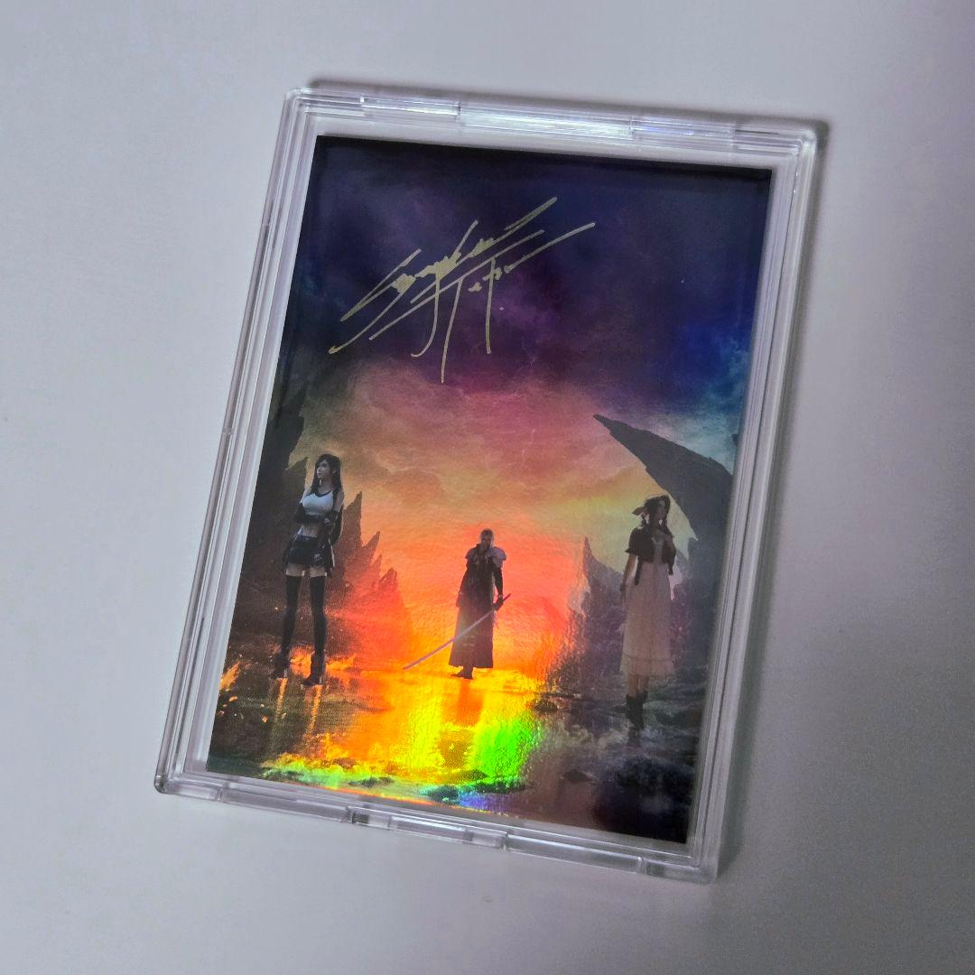 ff7 デジタルカード　プレミアム　サインシークレット４枚セット