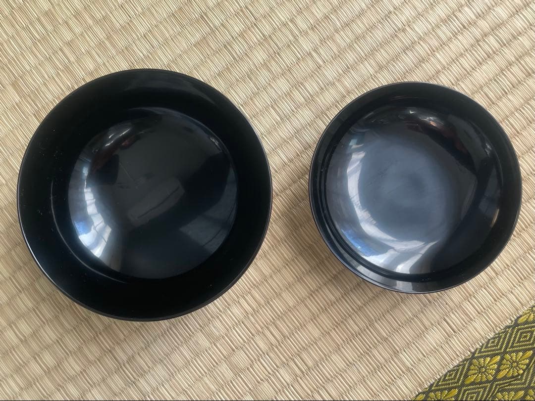 平安象彦 氏作 お椀 吸物椀 蓋付5客 椀 漆器 漆塗り 京都 木箱有