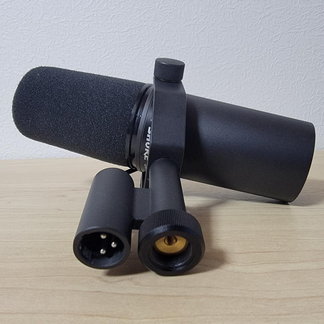 SHURE SM7B マイクスタンド+オーディオインターフェースセット