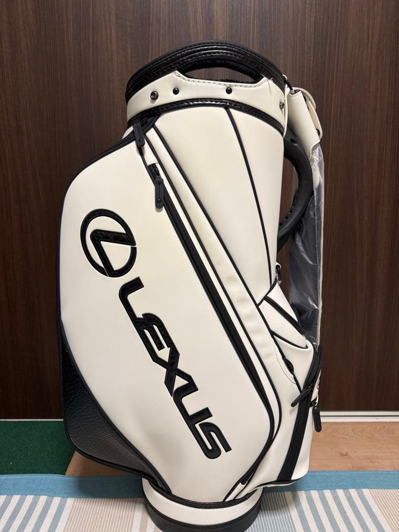 値下げ！LEXUS キャディバッグ ホワイト★新品未使用★