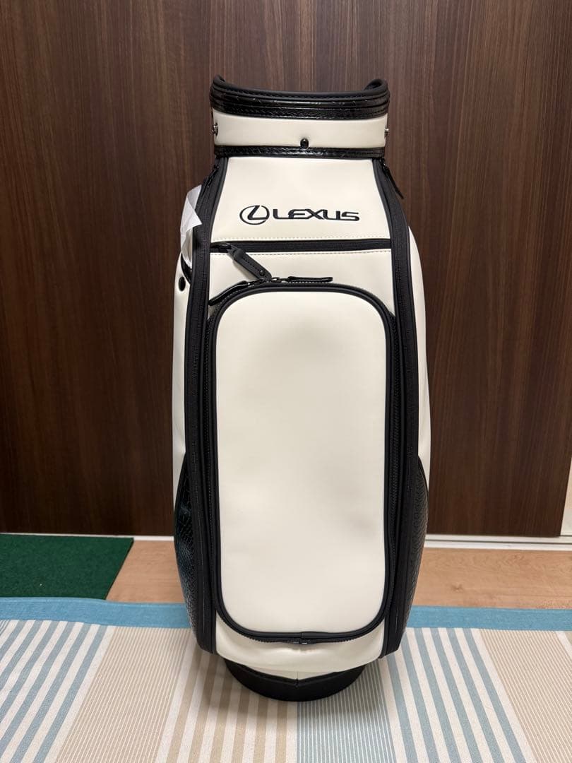 値下げ！LEXUS キャディバッグ ホワイト★新品未使用★