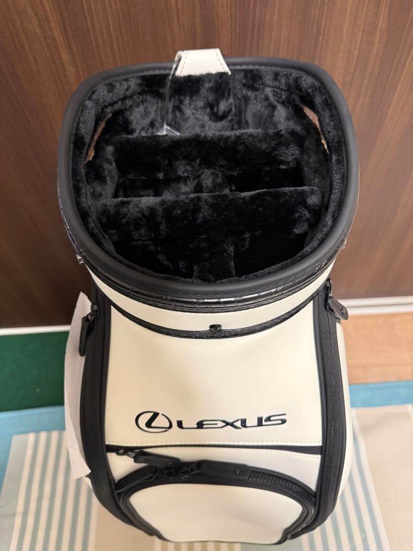値下げ！LEXUS キャディバッグ ホワイト★新品未使用★