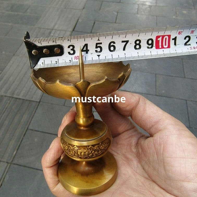 銅製 燭台 仏堂 仏具 工芸品 置物