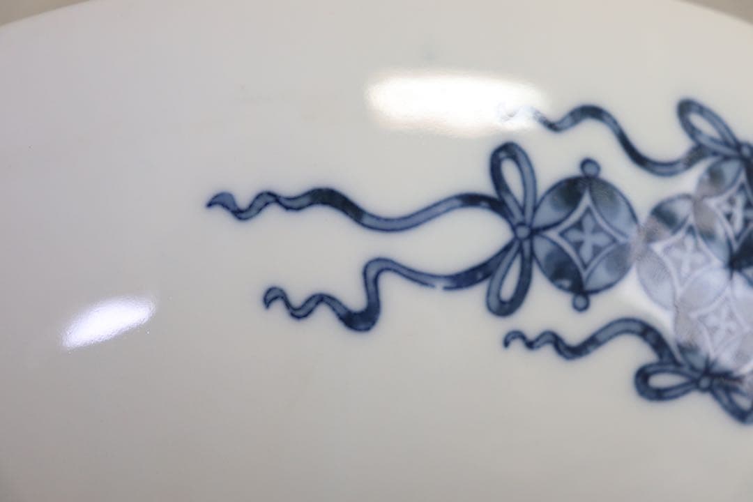 ツ　鍋島　高台大皿　節高台　アンティーク　送料込み0330