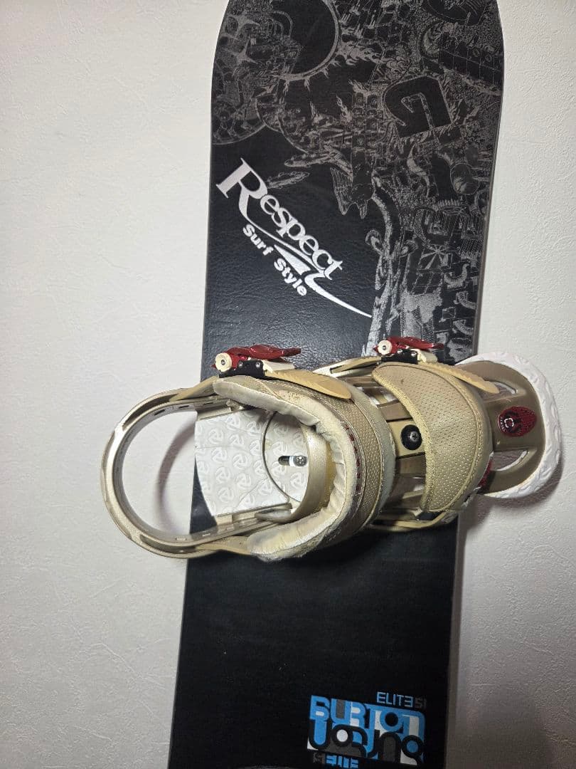 バートン スノボ板 ELITE51 150cm BURTON ビンディング付き