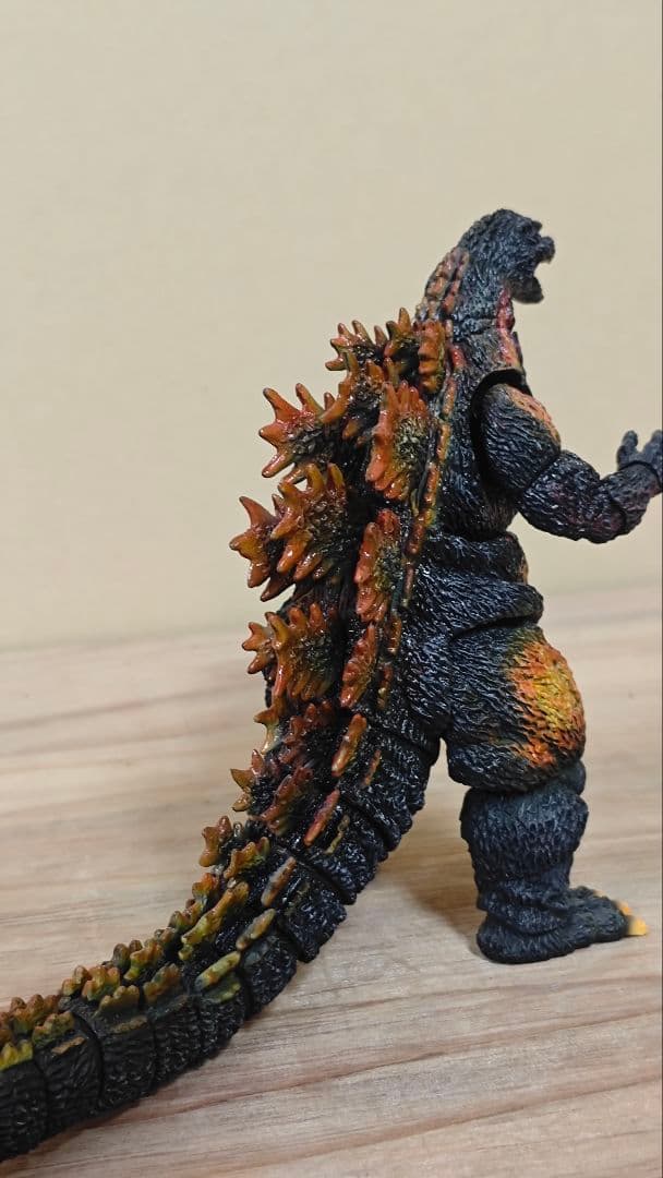 モンスターアーツ　S.H. Monster Arts バーニング　リペイント