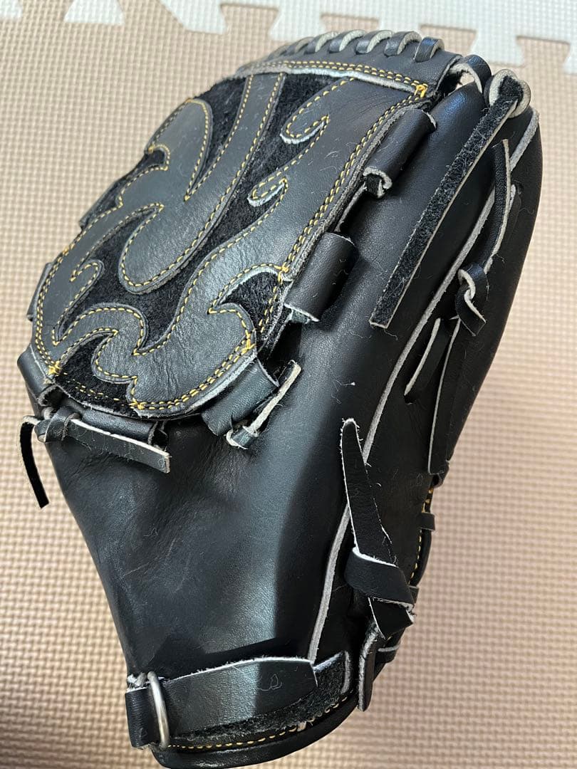 黒 野球軟式投手用