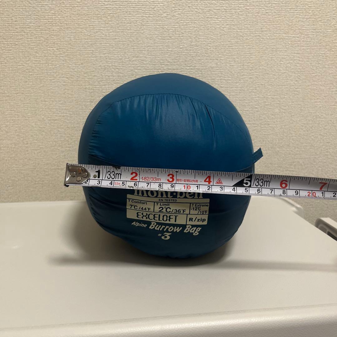 mont-bell アルパインバローバッグ　シュラフ1個