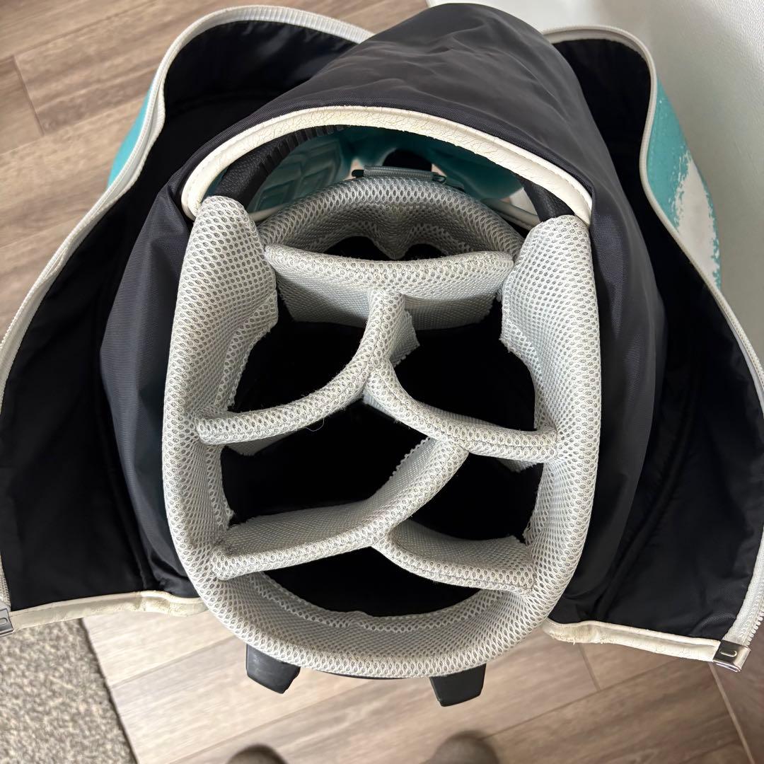 PEARLY GATES キャディバッグ 89 アクアブルー