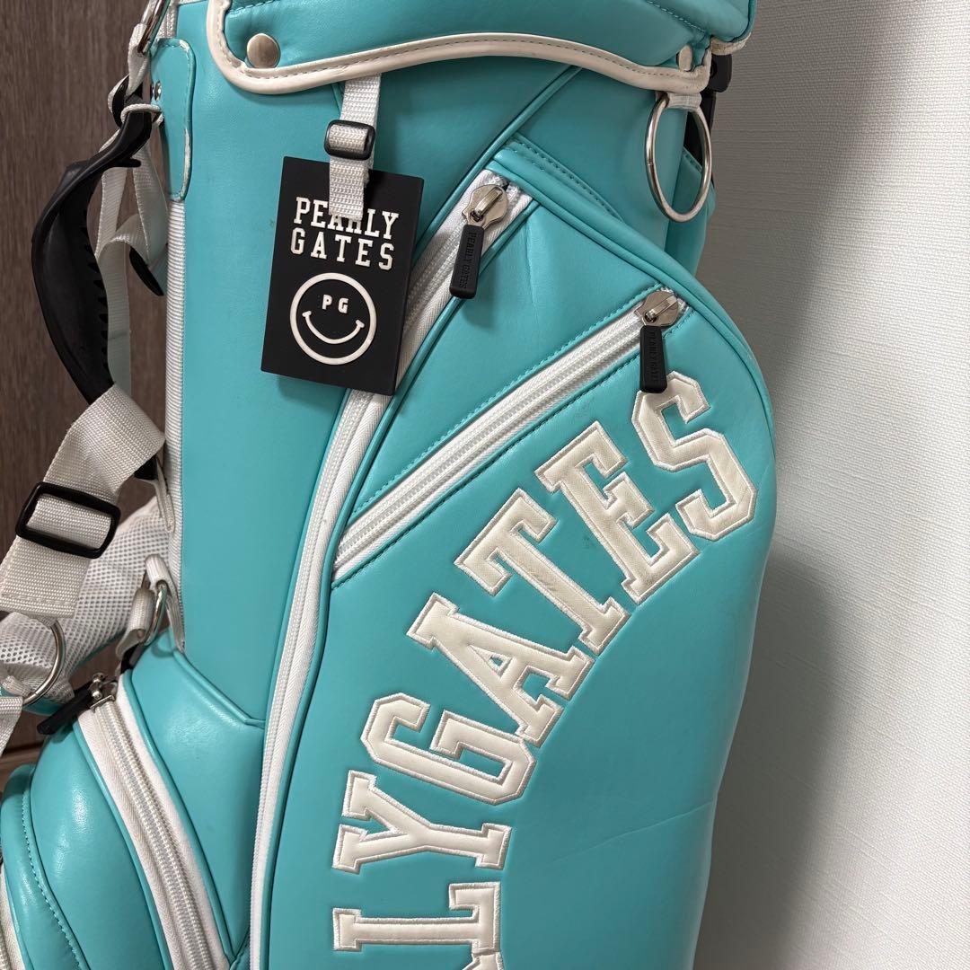 PEARLY GATES キャディバッグ 89 アクアブルー