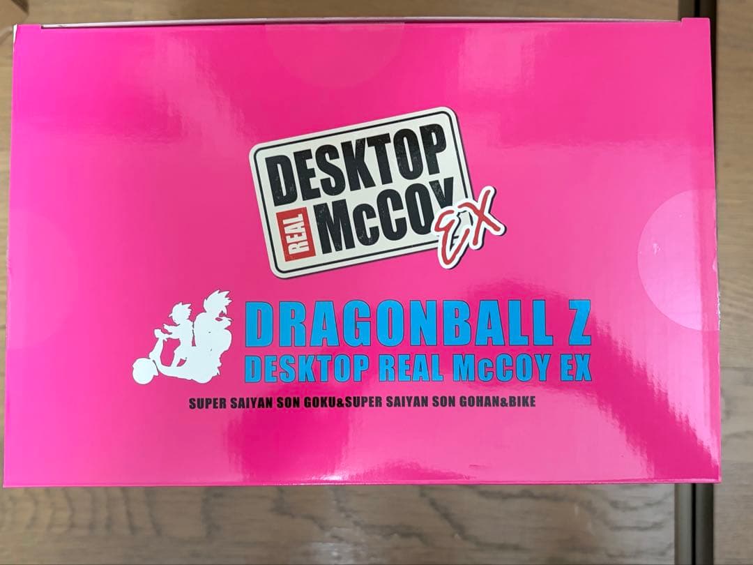 デスクトップリアルマッコイEX ドラゴンボールZ孫悟空＆孫悟飯＆バイク