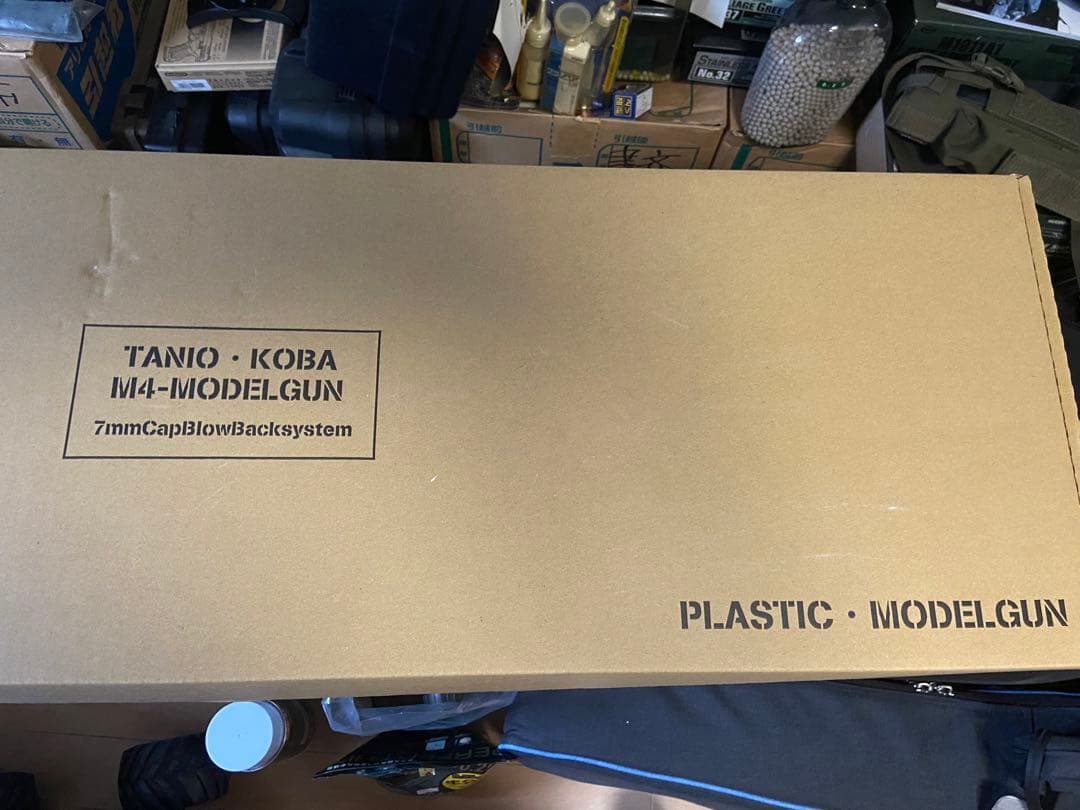 タニオコバ　M4 限定モデルガン　マガジン2個、薬莢追加　期間限定
