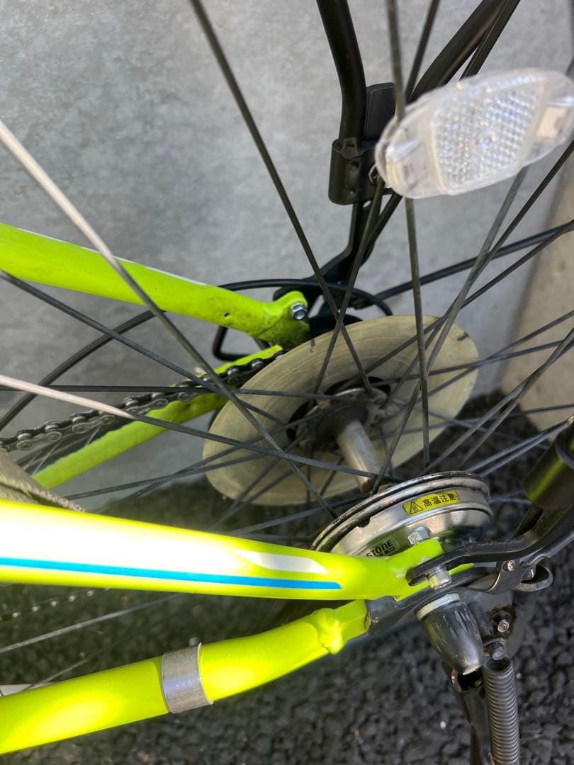 宮城県発ブリヂストンTB1e電動アシスト自転車 カゴ付き