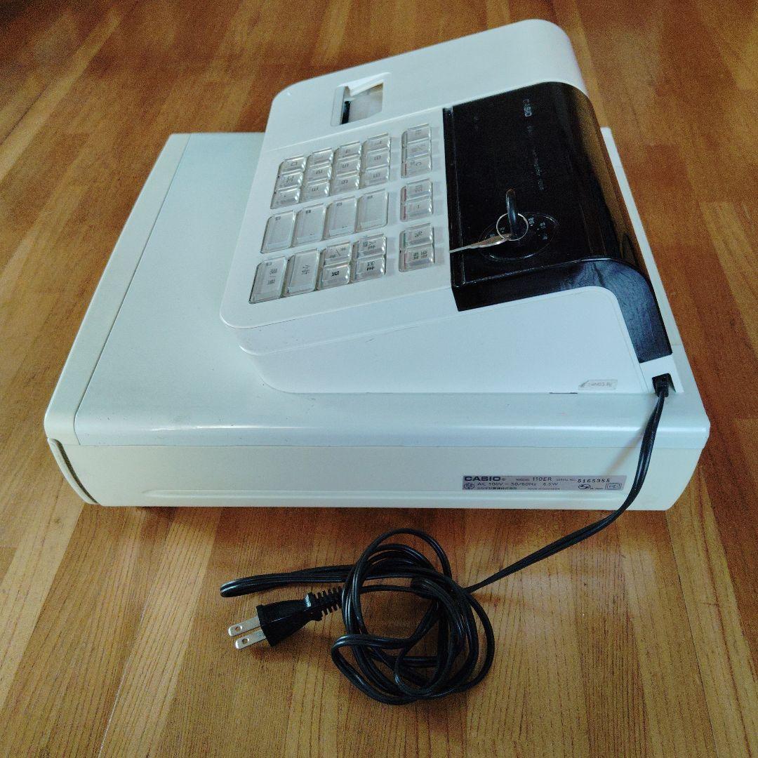 Casio 110ERレジスタ ホワイト
