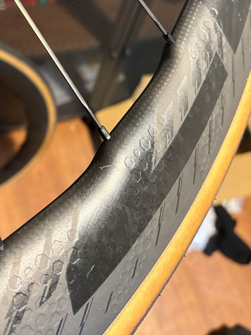 【低走行】zipp 454 NSW カーボン ホイール SRAM XDR