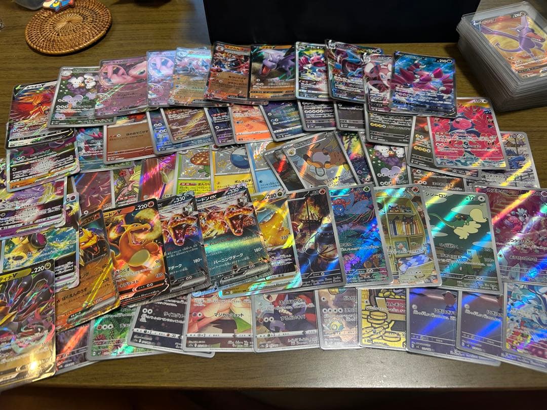 ポケモンカード引退品　ピカチュウプロモ、ナンジャモ、151マスボミラー