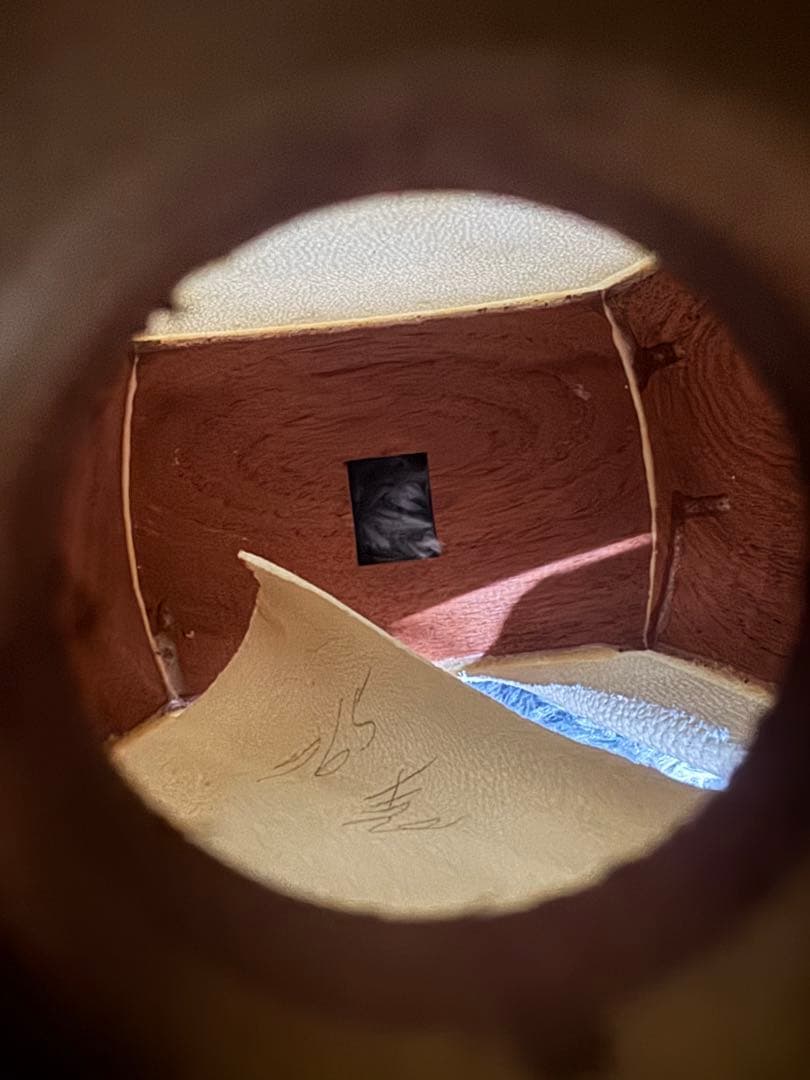 津軽三味線 黒檀糸巻 東さわり　花梨 太棹 丸打胴 和楽器