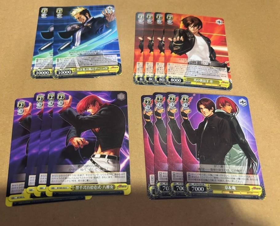WS　KOF　ザ・キング・オブ・ファイターズ　京&庵軸　デッキ