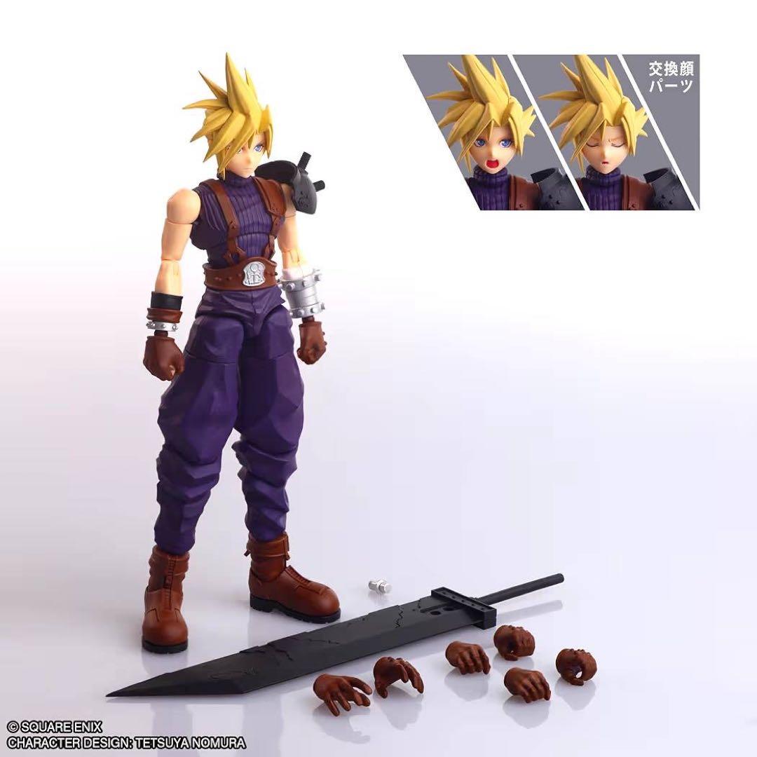 【新品】ファイナルファンタジーVII ストラクチャーアーツ クラウド・ストライフ