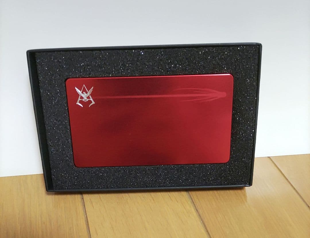 機動戦士ガンダム ジェラルミンカードケース シャア•アズナブル モデル