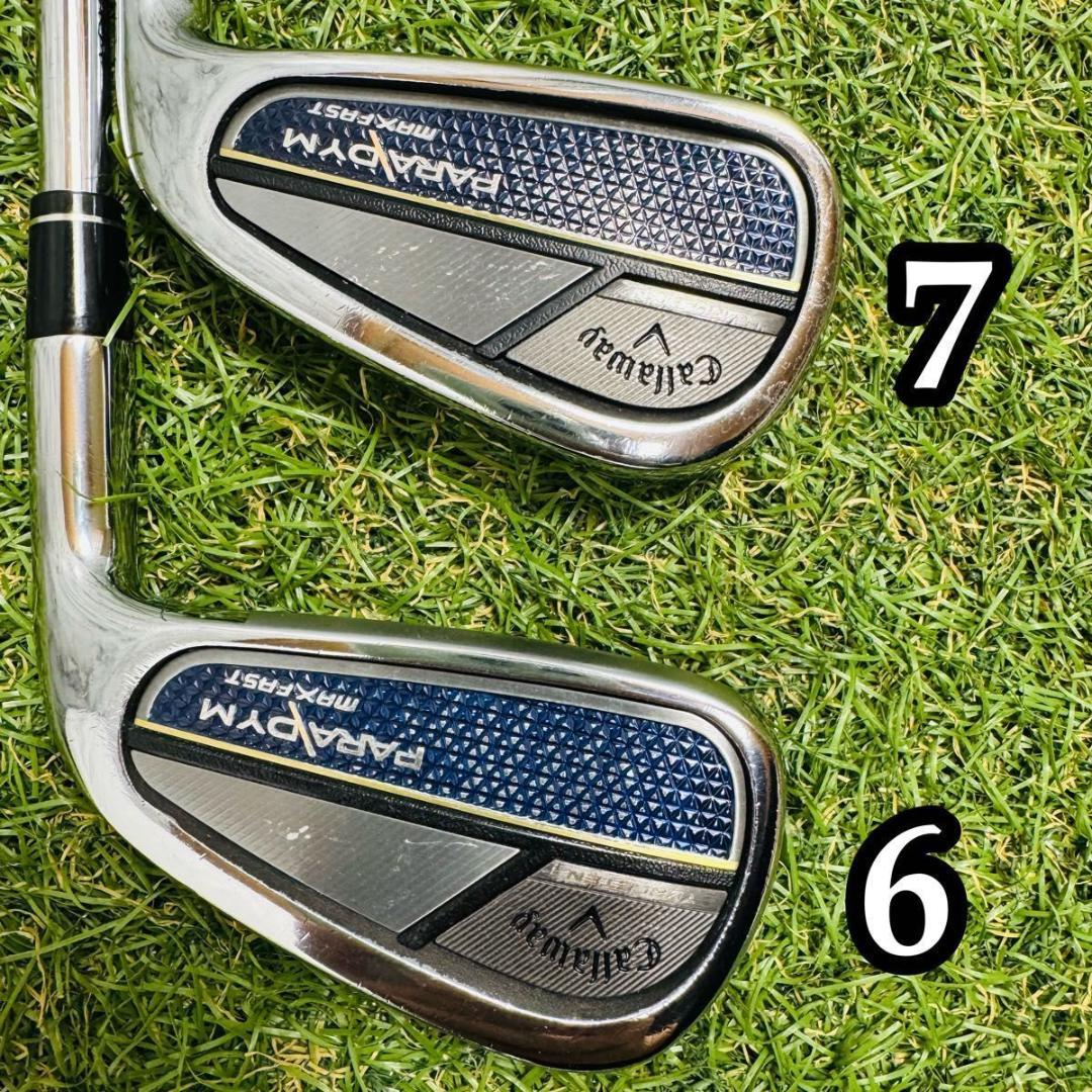 【良品】キャロウェイ パラダイム マックスファースト メンズアイアン 5本 S