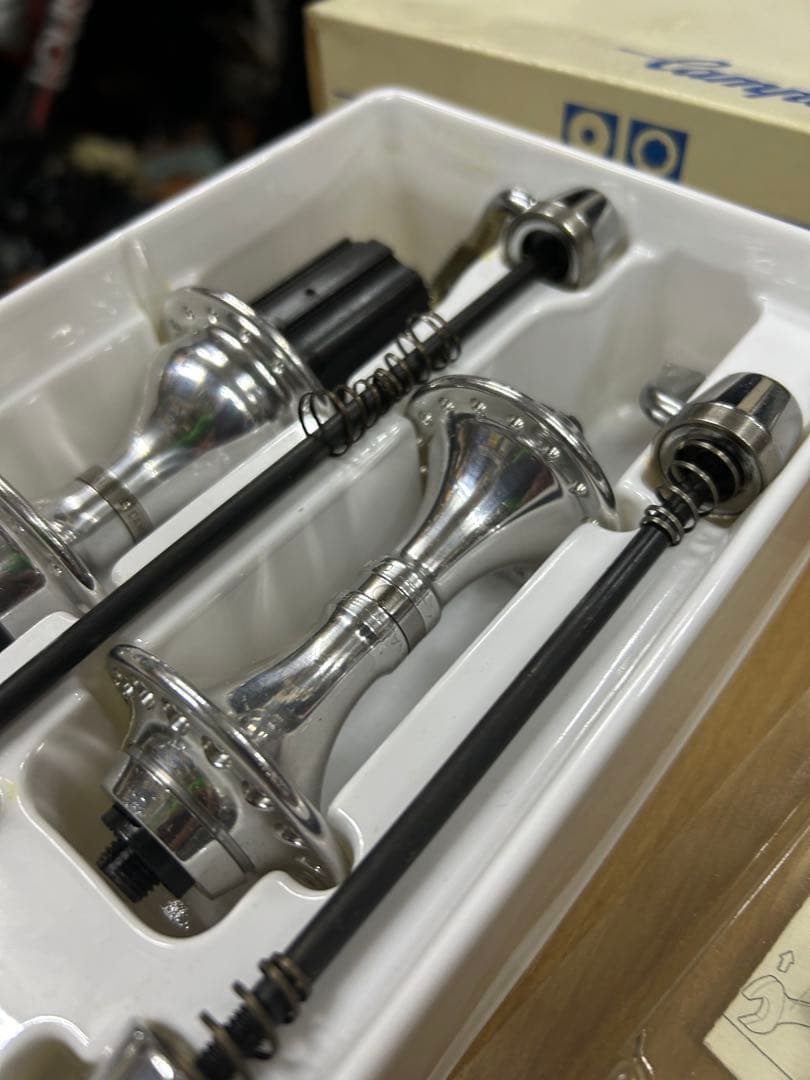 カンパニョーロ Ｃレコ－ド 前後スモールハブ ３２ホール スプロケット付