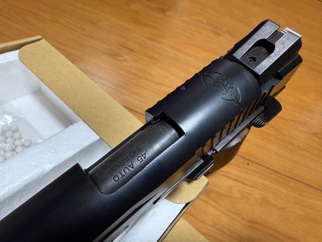 絶盤 レア物 ウエスタンアームズSIG ARMS 1911 ブラックウォーター